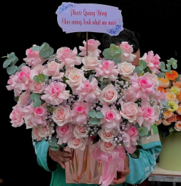 Hoa giỏ đẹp Hoa giỏ đẹp