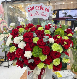 Hoa giỏ đẹp Hoa giỏ đẹp