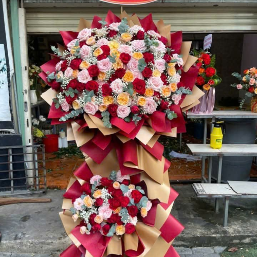Hoa khai trương