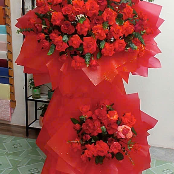 Hoa khai trương đẹp