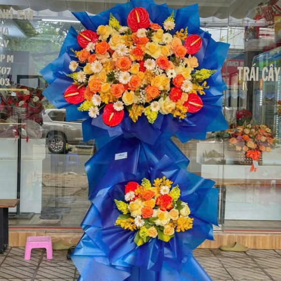 Hoa khai trương