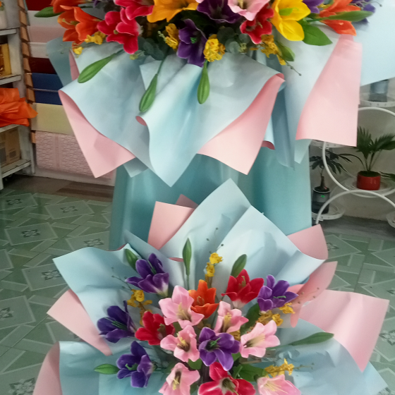 Kệ hoa chúc mừng 