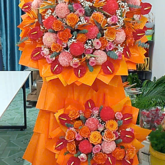 Hoa khai trương đẹp